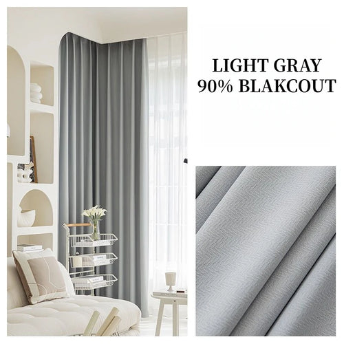 Rideau chenille occultant insonorisant luxe chambre salon moderne - vue 9 sur 9