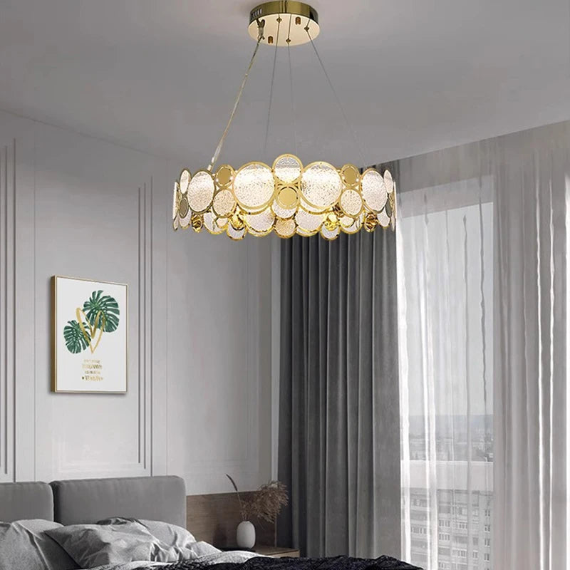 lustre moderne led de luxe pour éclairage intérieur - vue 3 sur 16