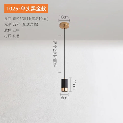 suspension nordique simple pour décoration intérieure élégante - vue 9 sur 9