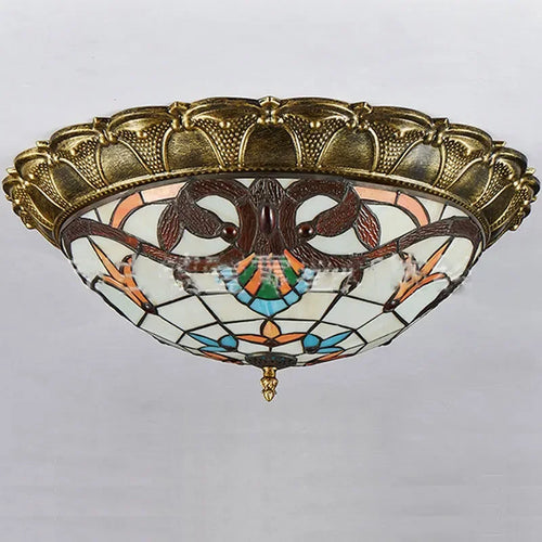 plafonnier baroque en verre de bohême pour décoration moderne - vue 5 sur 8