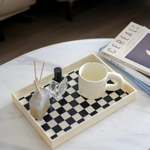 plateau de rangement décoratif pour bijoux et objets - vue 2 sur 8