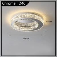 lustre de luxe postmoderne en cristal winfordo wf-xd006