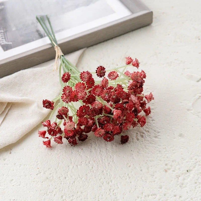 bouquet de gypsophiles artificielles pour décoration de mariage - vue 9 sur 16