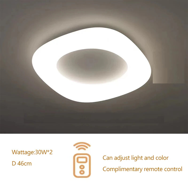 lustre led moderne intelligent pour décoration maison - vue 15 sur 18