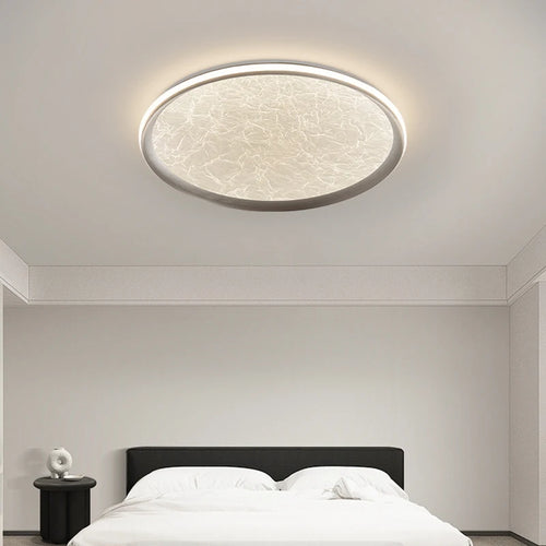 plafonnier moderne minimaliste en cristal design haut de gamme 2024 - vue 4 sur 14