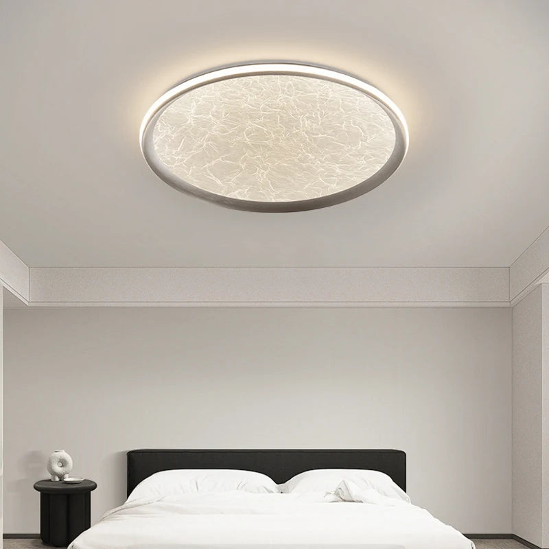 plafonnier moderne minimaliste en cristal design haut de gamme 2024 - vue 4 sur 14