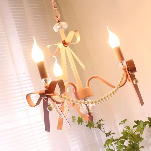 lustre romantique mignon pour chambre enfant décoration lumineuse - vue 3 sur 8