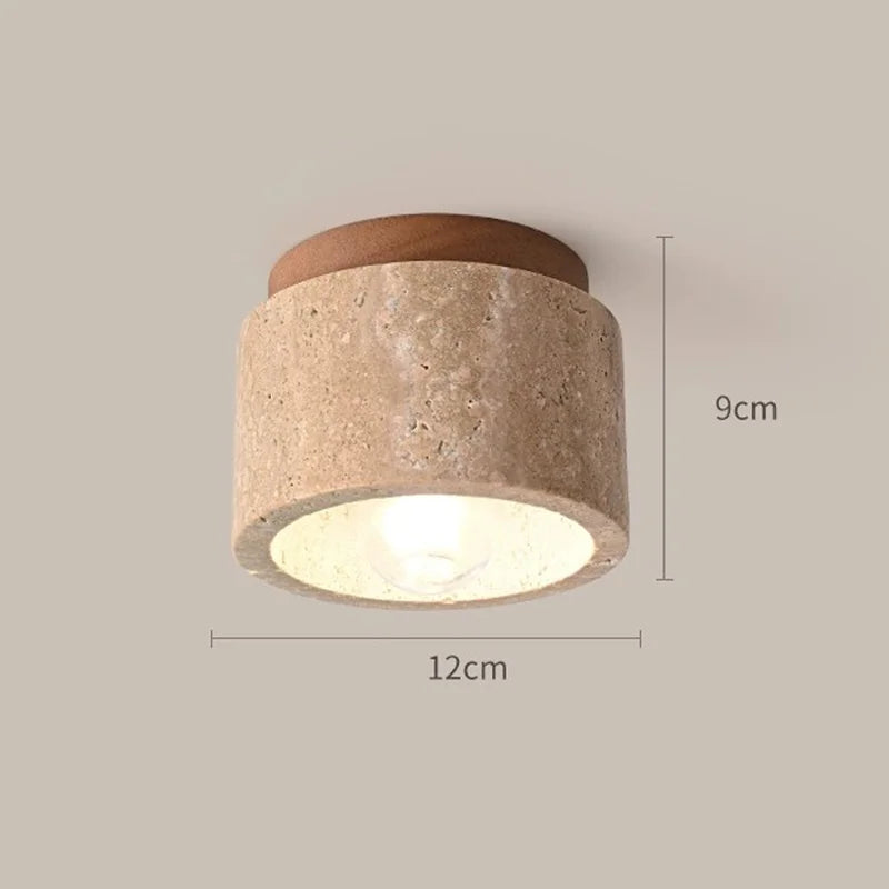 plafonnier led moderne en marbre pour décoration intérieure - vue 10 sur 11