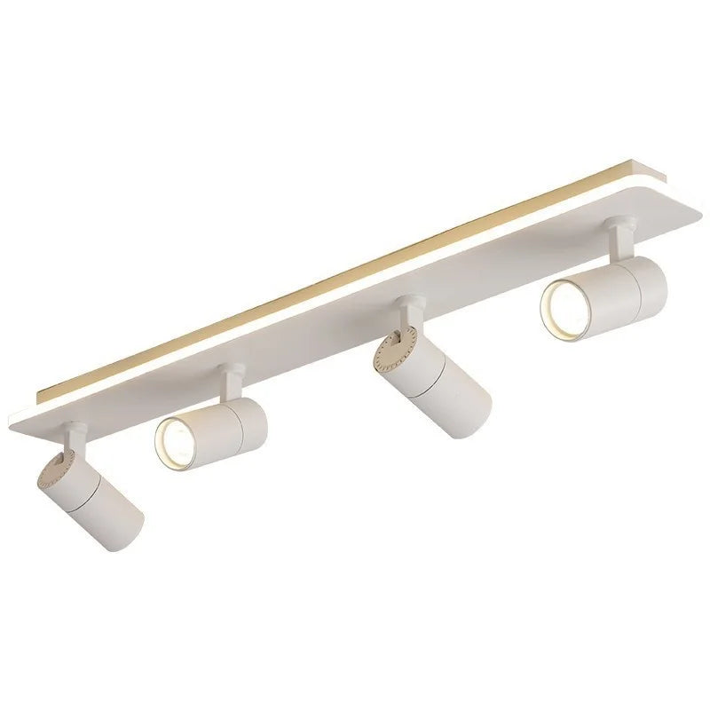 A New Type Of Nordic Long Strip Household LED Chandelier, Used For Living Rooms, Bedrooms, Halls, Balconies, Spotlights, And - vue 5 sur 9