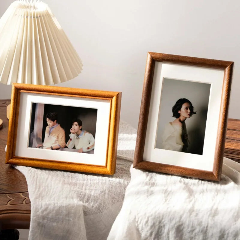 cadre photo en bois pour mariage décor personnalisé de qualité supérieure - vue 3 sur 6