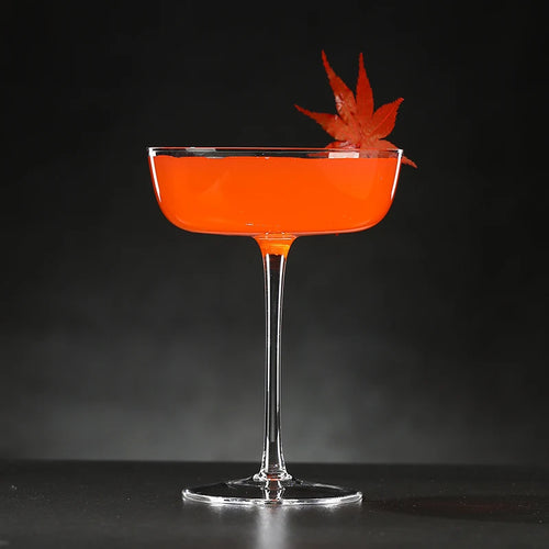 Verres a pied style cocktail champagne martini vin - vue 6 sur 7