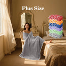 serviette de bain polaire douce sechage rapide taille