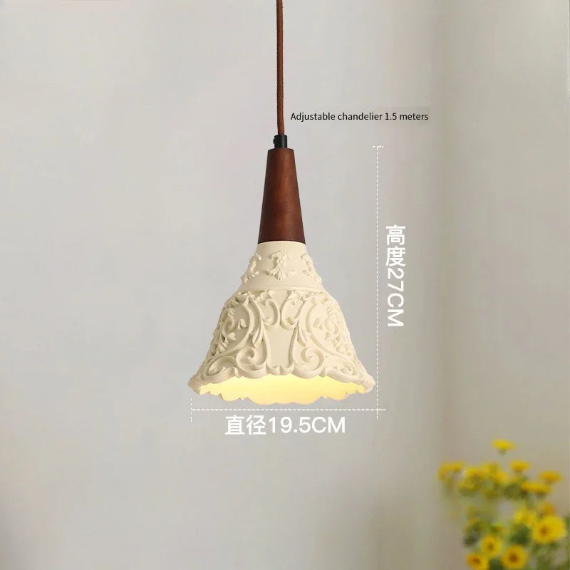 lustre créatif antique en résine pour décoration rétro - vue 11 sur 14