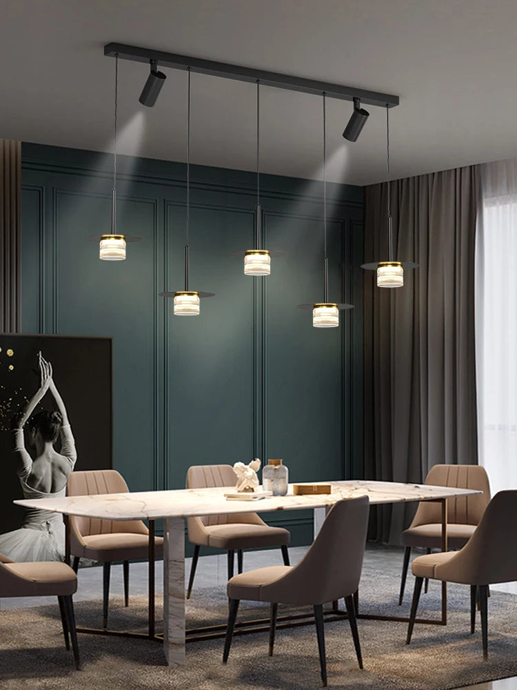 suspension à led nordique pour décoration intérieure moderne - vue 2 sur 12