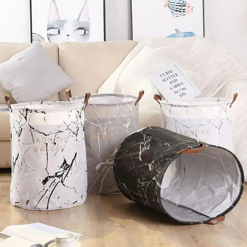panier à linge pliable pour rangement jouets et vêtements - vue 4 sur 10