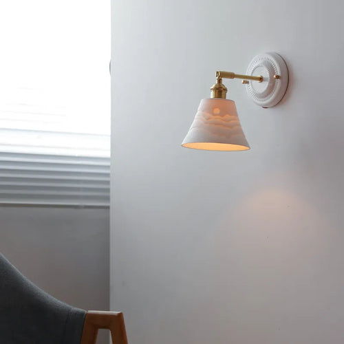 applique murale led iwhd nordique japonaise - vue 5 sur 23