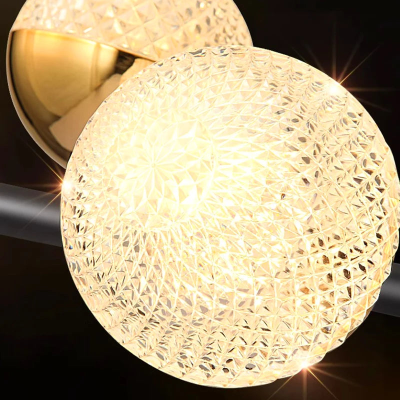 lustre nordique décoratif suspension éclairage intérieur - vue 5 sur 8