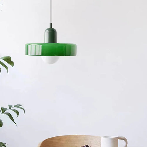 suspension moderne en verre pour luminaires - vue 4 sur 9