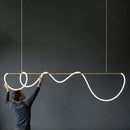 lustre design nordique à led intensité variable pour intérieur