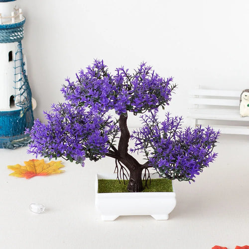 plantes artificielles décoratives bonsaï en pot pour jardin zen - vue 8 sur 25