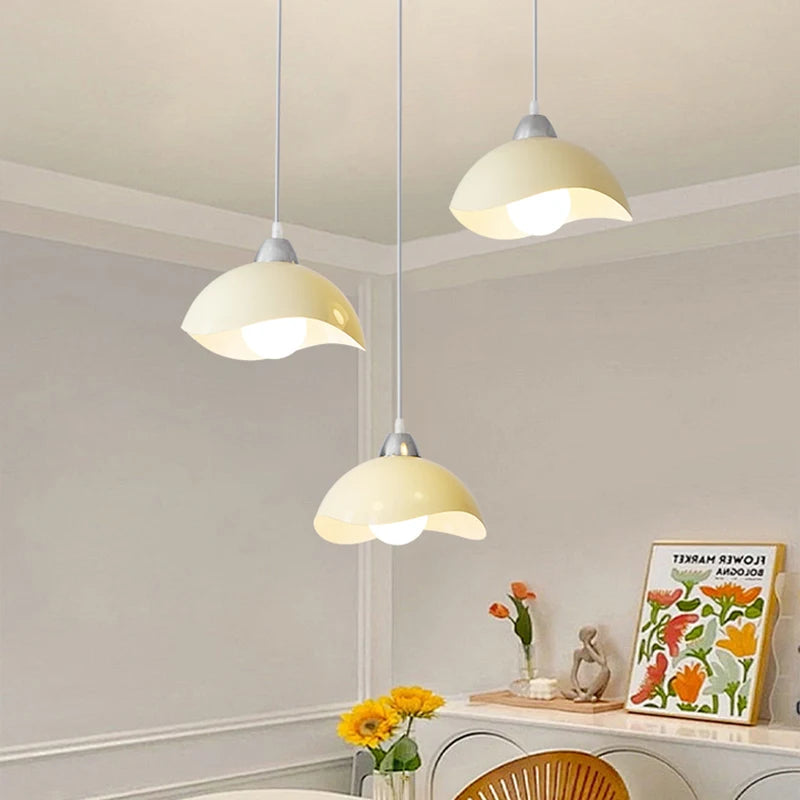 lustre led simple pour décoration intérieure nordique élégante - vue 6 sur 13