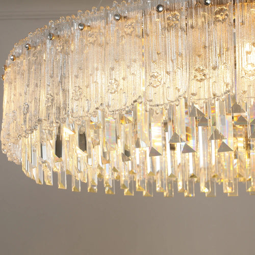 lustre moderne en cristal pour décoration haut de gamme - vue 7 sur 10