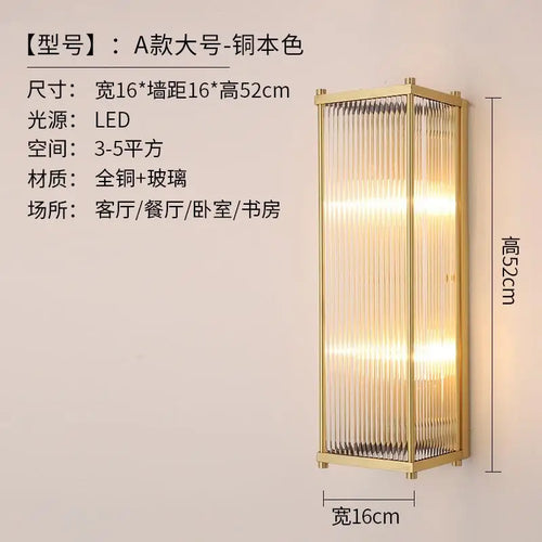 applique murale moderne en cristal doré argenté à led décorative - vue 9 sur 10