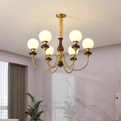 lustre médiéval en verre pour décoration intérieure élégante - vue 3 sur 11