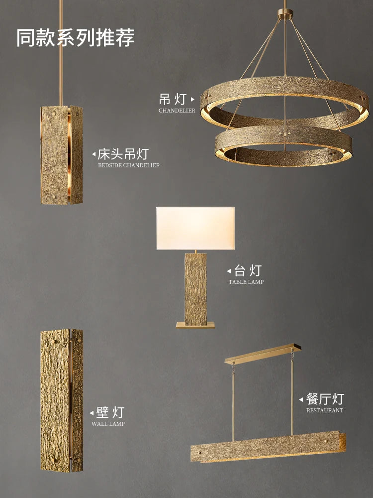 Moderne Vouvray carré RH cuivre applique salon fond mur villa entrée chambre lampe de chevet haut de gamme art applique - vue 4 sur 9