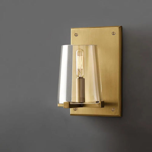 applique murale led en verre pour éclairage intérieur moderne - vue 7 sur 10