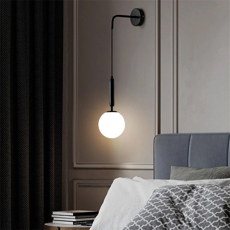 applique murale led moderne simple style nordique décoratif luxe - vue 3 sur 12