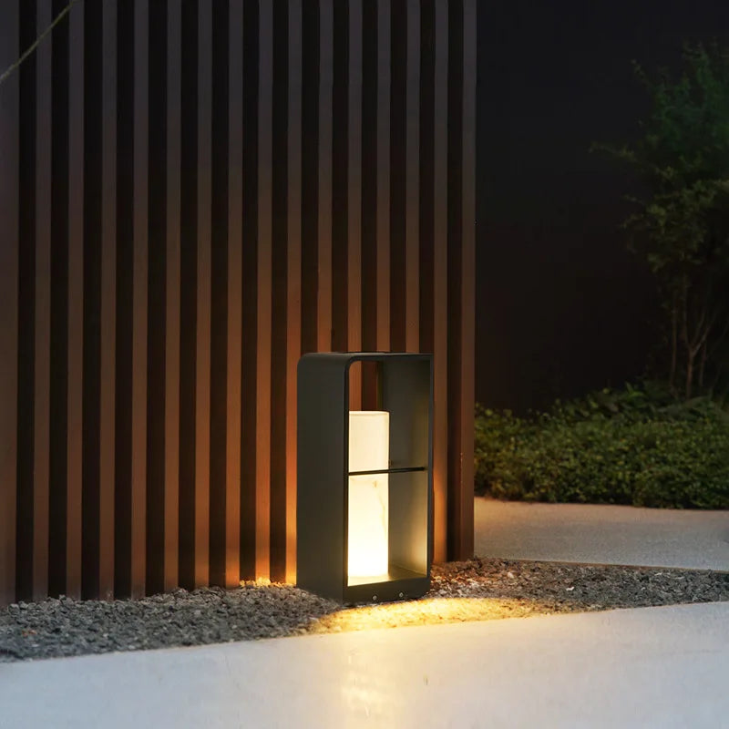 lampe solaire led extérieure étanche pour jardin et cour - vue 4 sur 21
