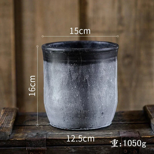 jardinières en poterie rustiques pour décoration intérieure et extérieure - vue 24 sur 25