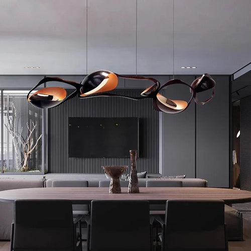 suspension à led au style nordique pour décoration intérieure - vue 4 sur 11