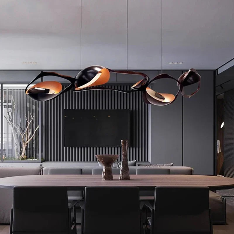 suspension à led au style nordique pour décoration intérieure - vue 3 sur 11