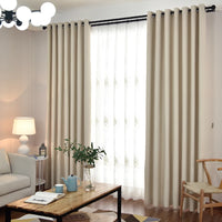 Rideau occultant moderne polyester pour salon et chambre