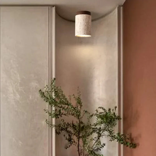 plafonnier en pierre minimaliste pour une ambiance apaisante - vue 7 sur 9