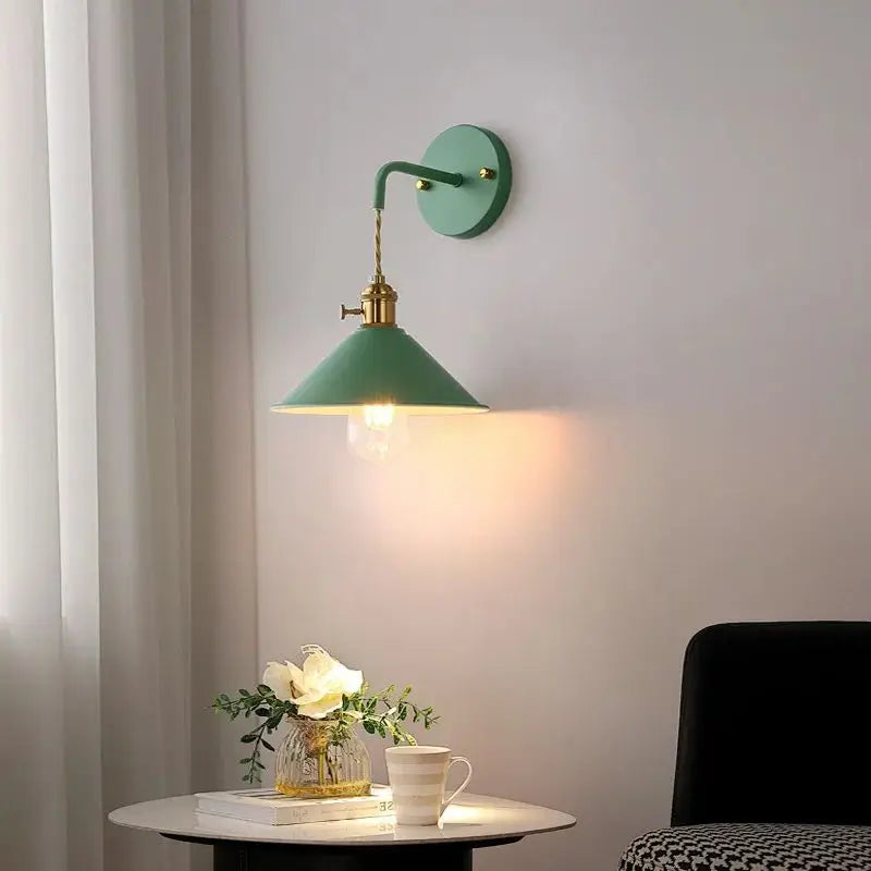 applique murale rétro iorn luminaire décoratif pour intérieur - vue 2 sur 11