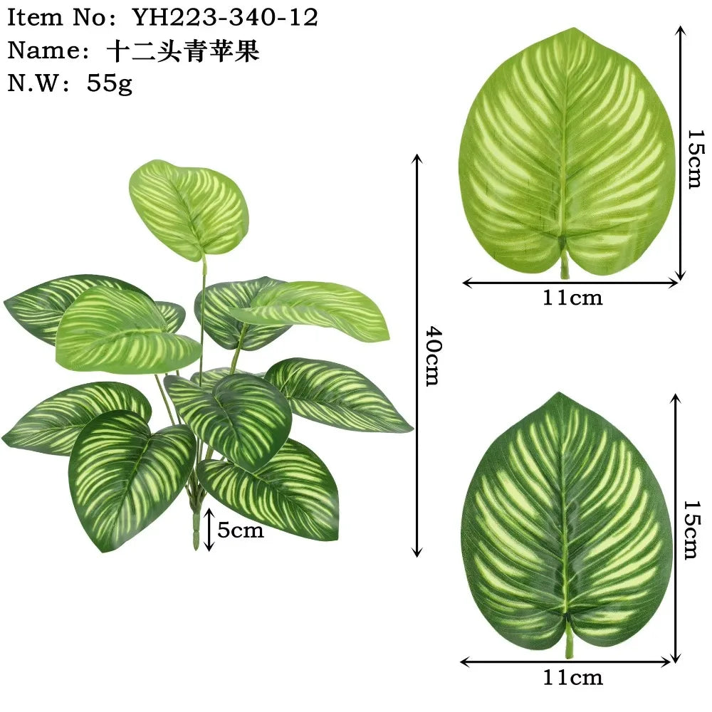 plantes artificielles palmier tropical pour décoration intérieure et extérieure - vue 17 sur 18