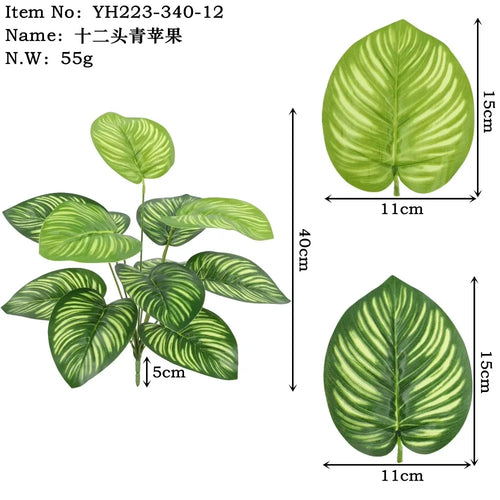 plantes artificielles palmier tropical pour décoration intérieure et extérieure - vue 18 sur 18