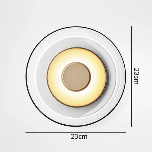 Applique murale intérieure nordique moderne en verre Led bol éclairage salon chevet applique murale couloir escaliers allée balcon décor lampes - vue 7 sur 9