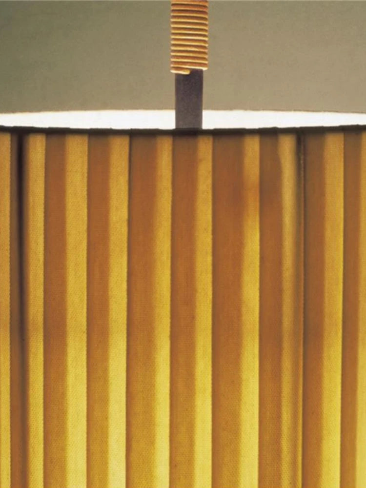 lampe de sol japonaise design créatif en tissu - vue 5 sur 7