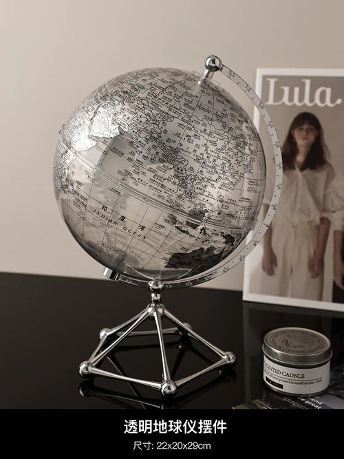 décoration globe terrestre lumineux pour apprentissage moderne éducatif - vue 9 sur 9