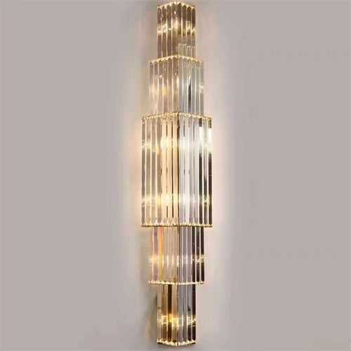 applique murale moderne en cristal pour un éclairage luxueux - vue 2 sur 15