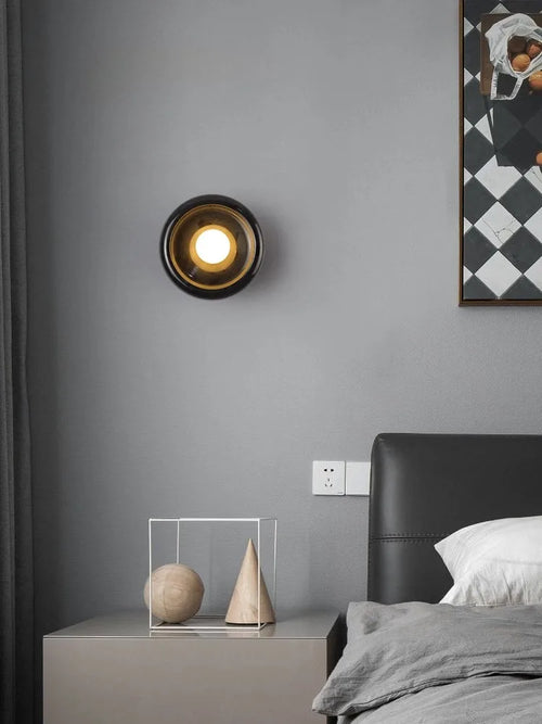 applique murale led de luxe en jade pour hôtel villa - vue 5 sur 13