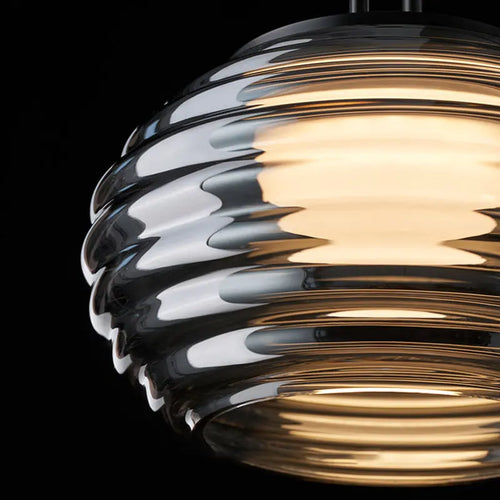 suspension en verre au design moderne pour un intérieur élégant - vue 5 sur 6