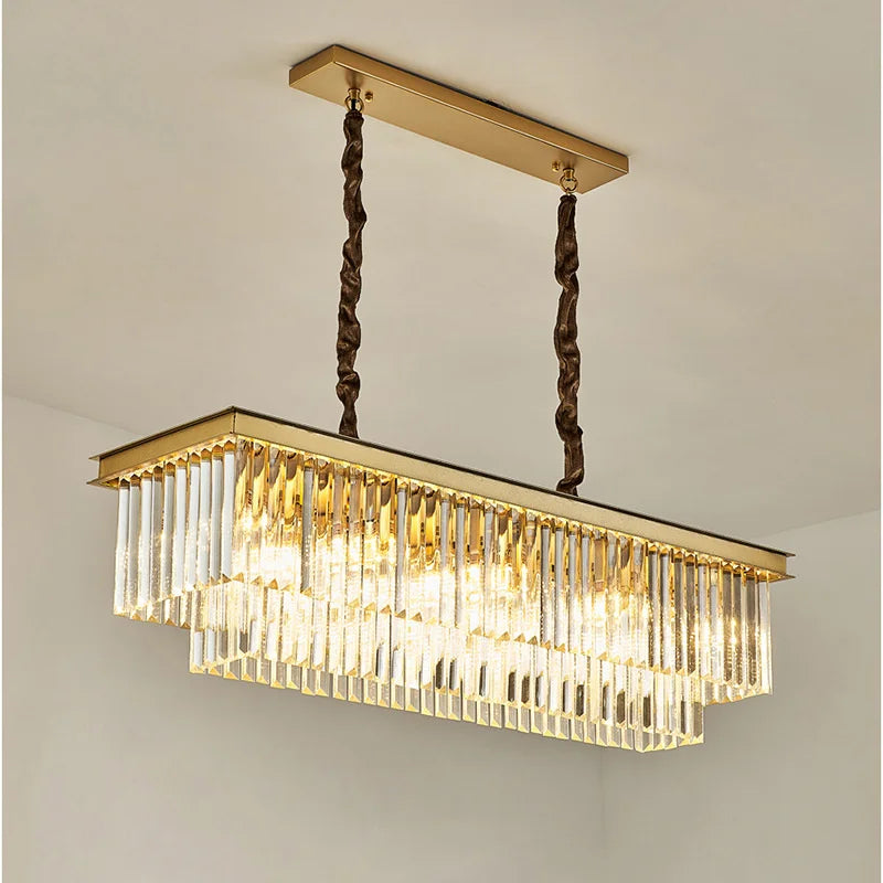 lustre en cristal design créatif pour décoration intérieure - vue 3 sur 15