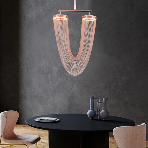 lustre vintage à led éclairage tendance pour intérieur - vue 5 sur 21