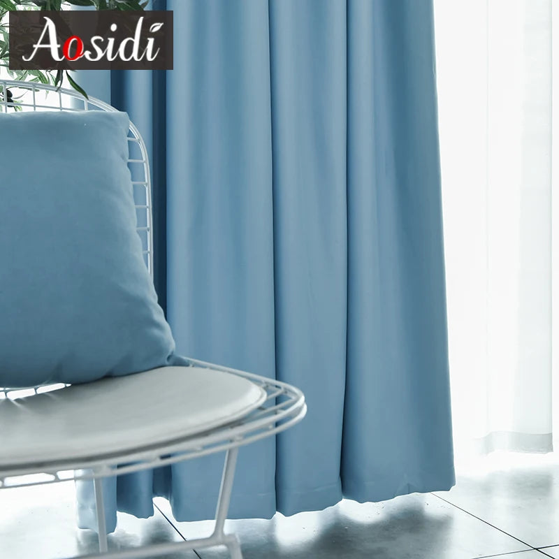 Rideau occultant moderne pour chambre et salon - vue 2 sur 11