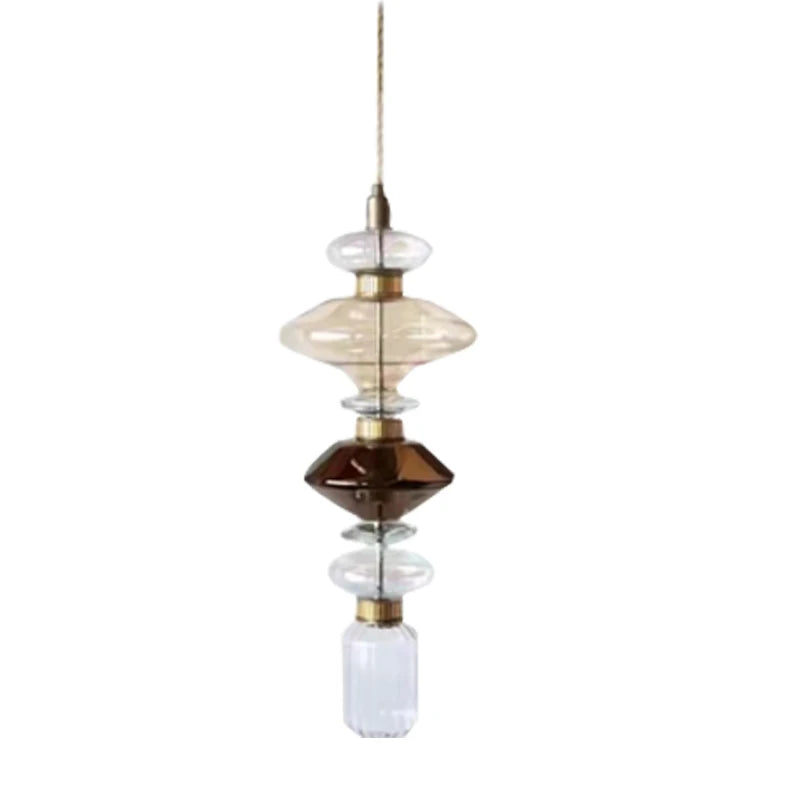 suspension design italienne en verre pour intérieur élégant - vue 11 sur 12